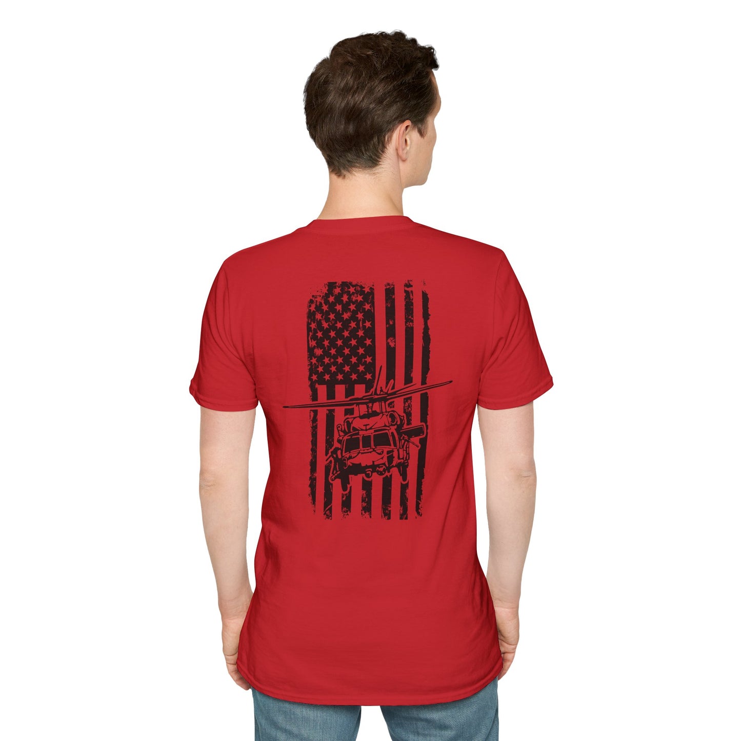 Classic White Blackhawk T-Shirt — Minimal Everyday Tee for Men & Women