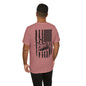 Chinook Helicopter American Flag Tee — Military Aviation Graphic T-Shirt