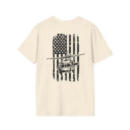 Classic White Blackhawk T-Shirt — Minimal Everyday Tee for Men & Women