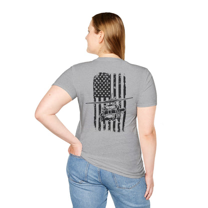 Classic White Blackhawk T-Shirt — Minimal Everyday Tee for Men & Women