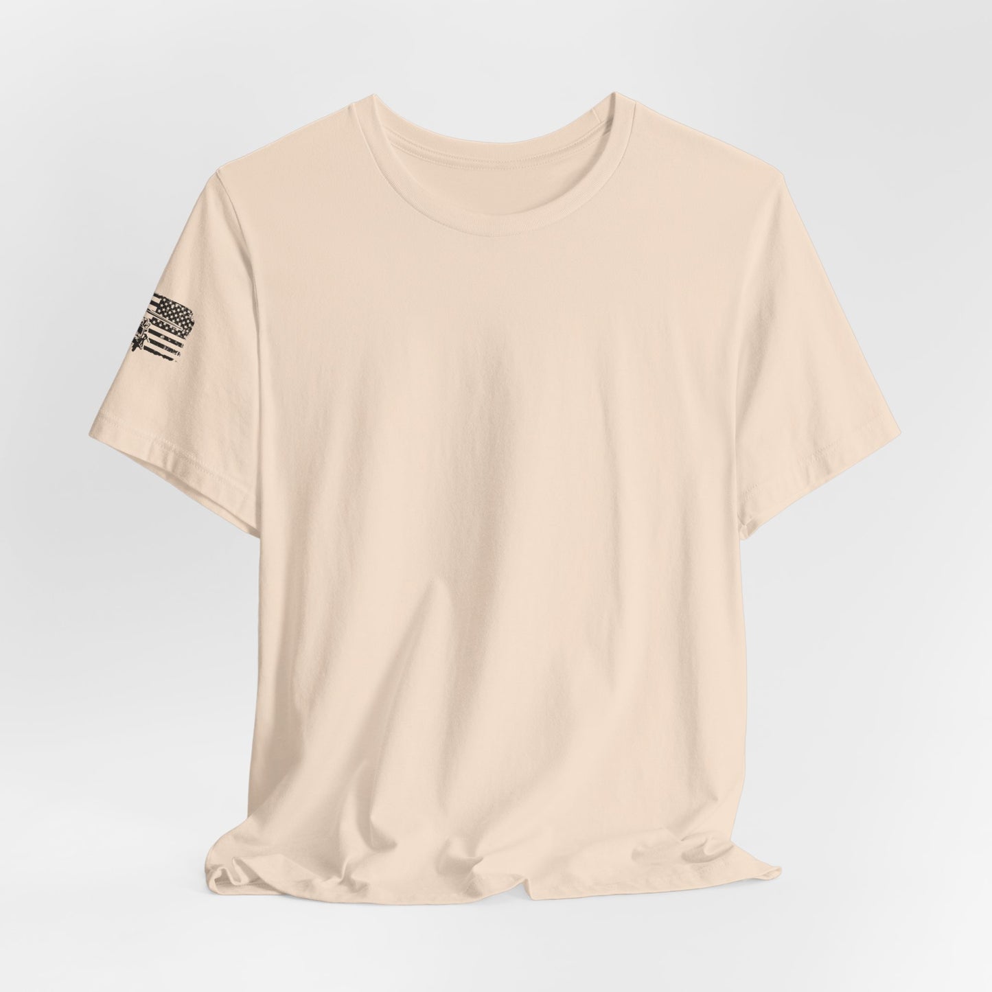 Blackhawk Helicopter American Flag Tee — Military Aviation Graphic T-Shirt