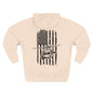 Helicopter Rescue Hoodie — Vintage American Flag Airlift Graphic