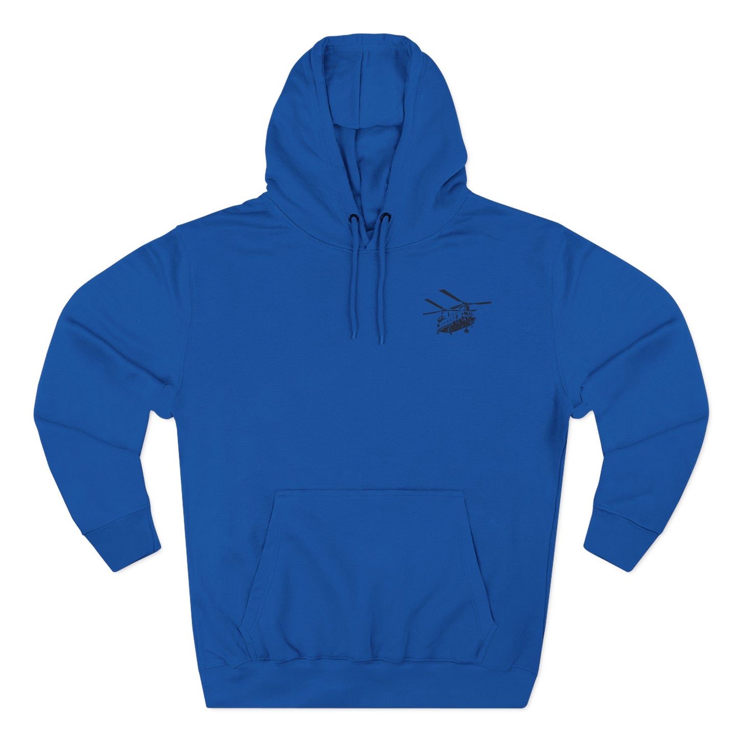 Military Helicopter Hoodie — Tactical CH-47 Chinook Flag Design