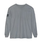 Chinook Helicopter American Flag Long Sleeve Tee