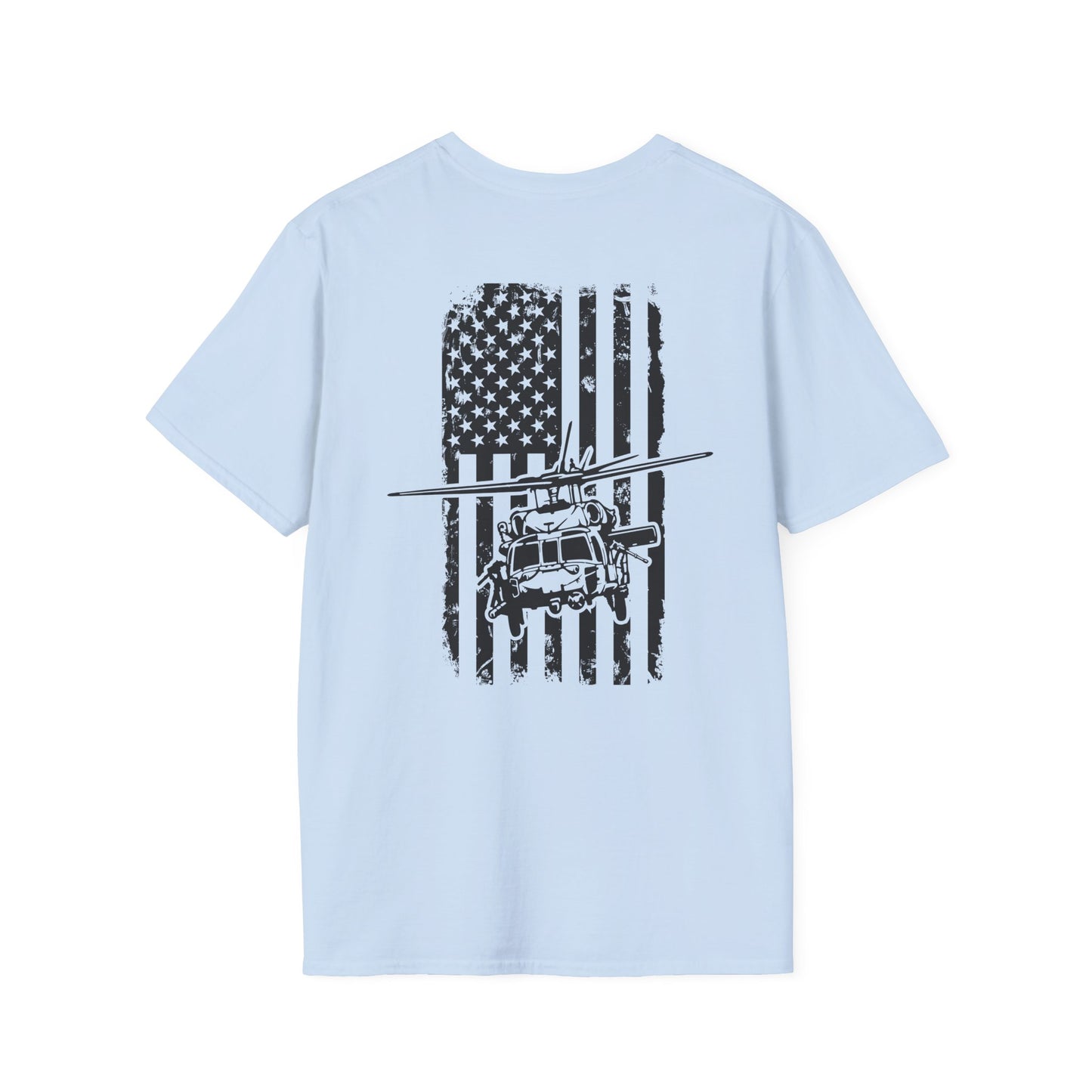 Classic White Blackhawk T-Shirt — Minimal Everyday Tee for Men & Women