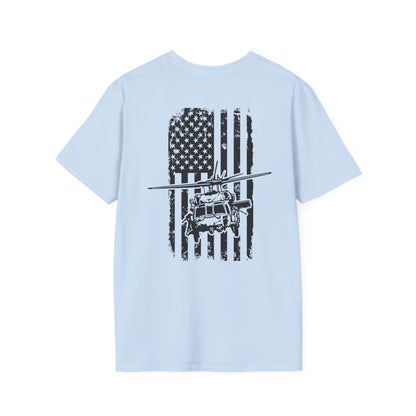 Classic White Blackhawk T-Shirt — Minimal Everyday Tee for Men & Women