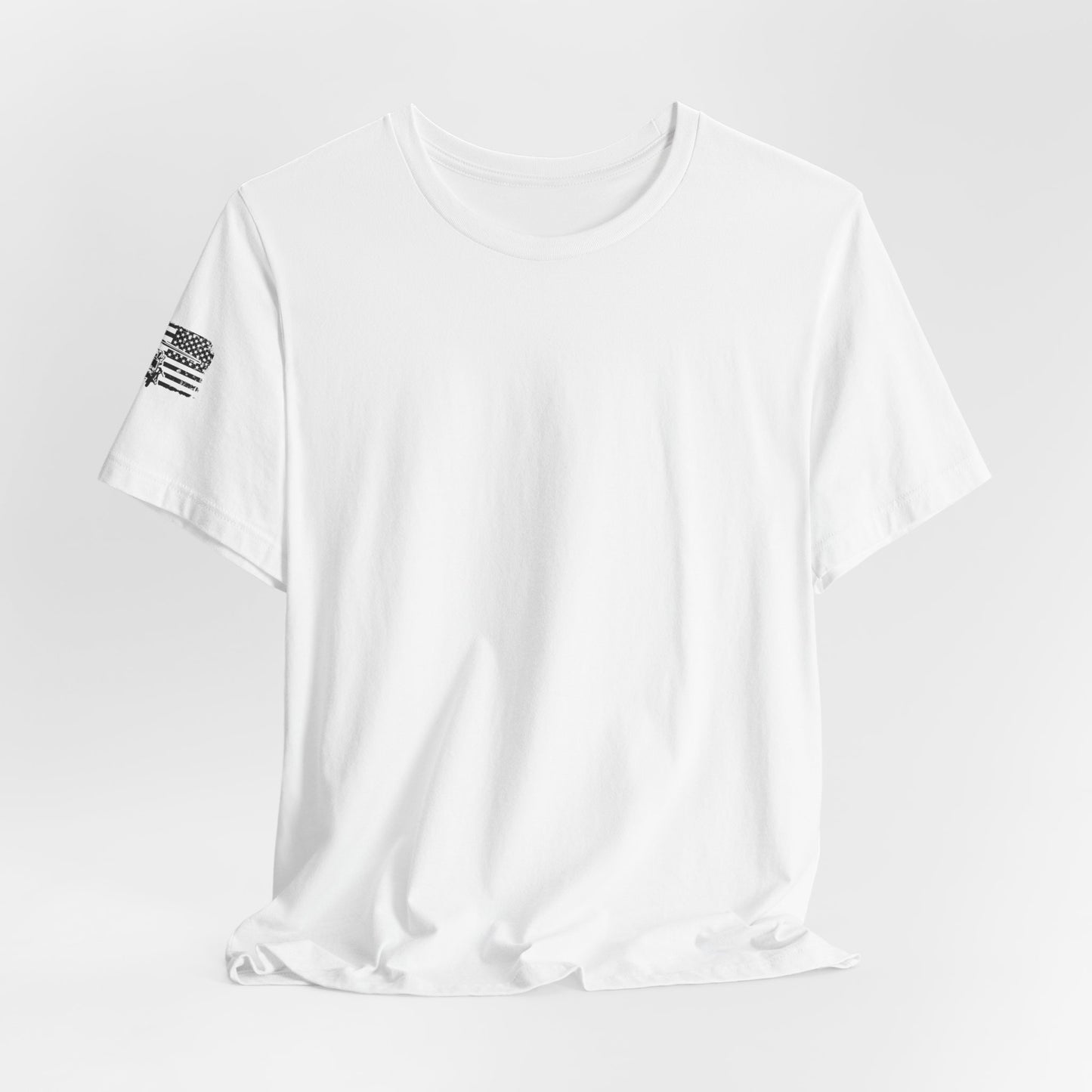 Blackhawk Helicopter American Flag Tee — Military Aviation Graphic T-Shirt