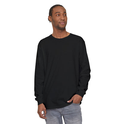 Chinook Helicopter American Flag Long Sleeve Tee