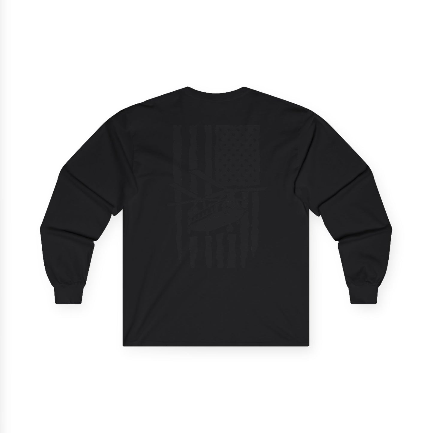 American Flag Chinook Long Sleeve Tee