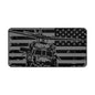 Blackhawk Helicopter American Flag Desk Mat — Military Pilot Gaming Desk Pad
