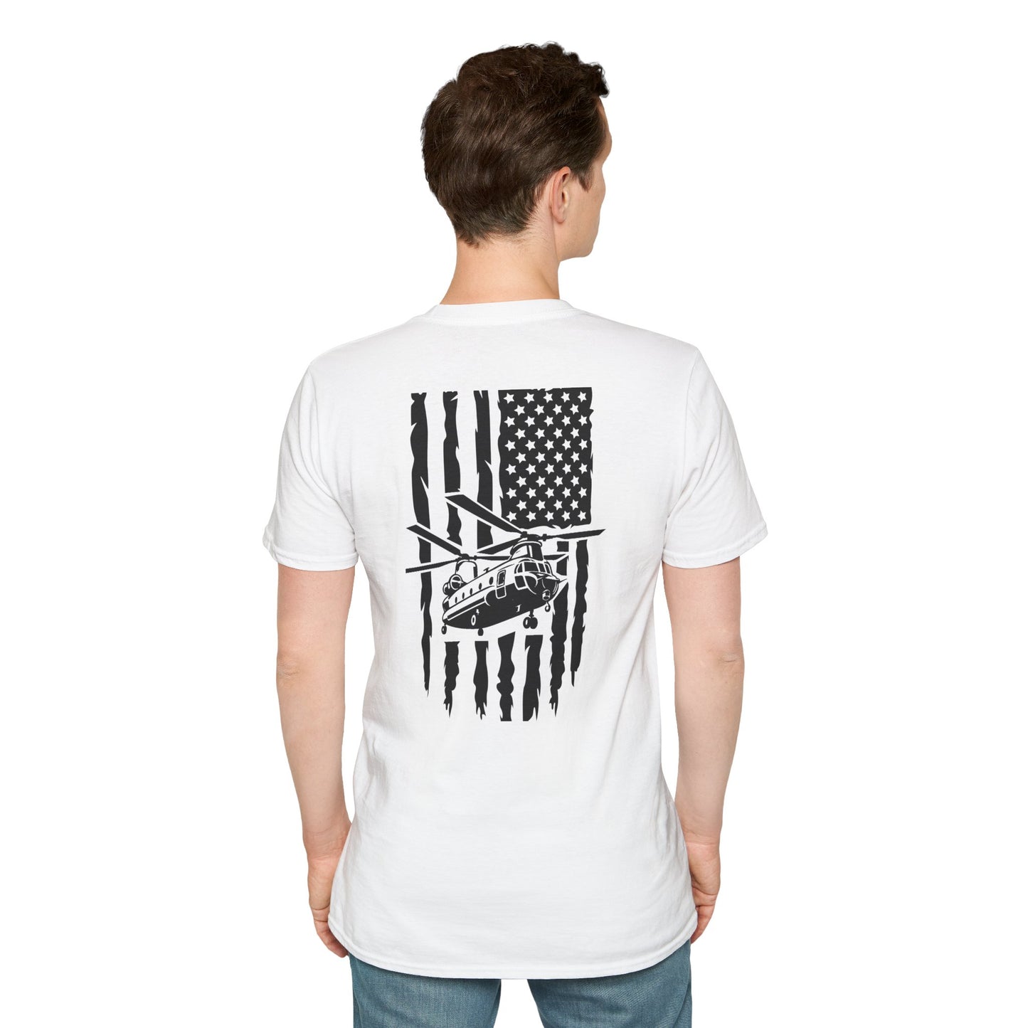 Chinook Classic White T-Shirt — Minimal Everyday Tee for Men & Women