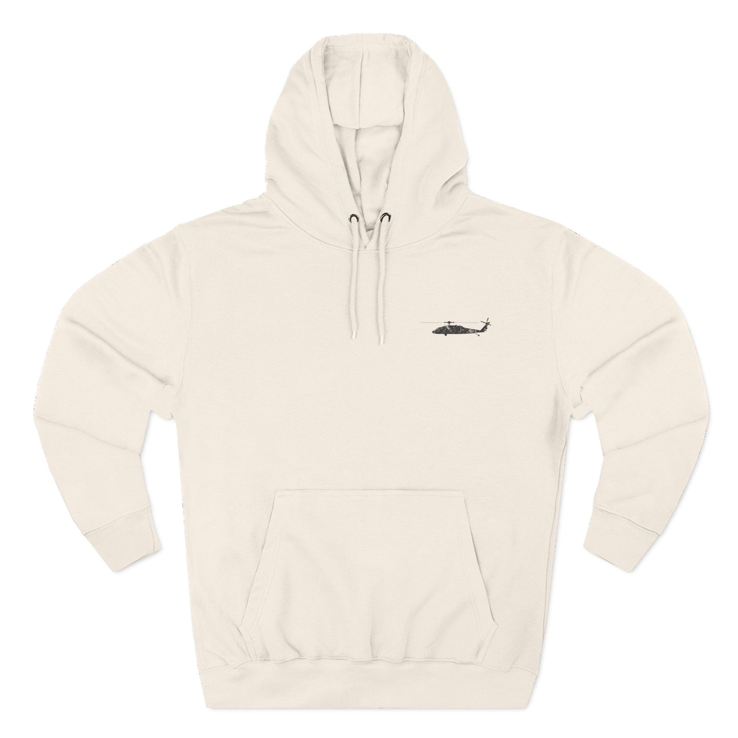 Helicopter Rescue Hoodie — Vintage American Flag Airlift Graphic