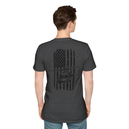 Classic White Blackhawk T-Shirt — Minimal Everyday Tee for Men & Women