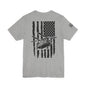 Chinook Helicopter American Flag Tee — Military Aviation Graphic T-Shirt