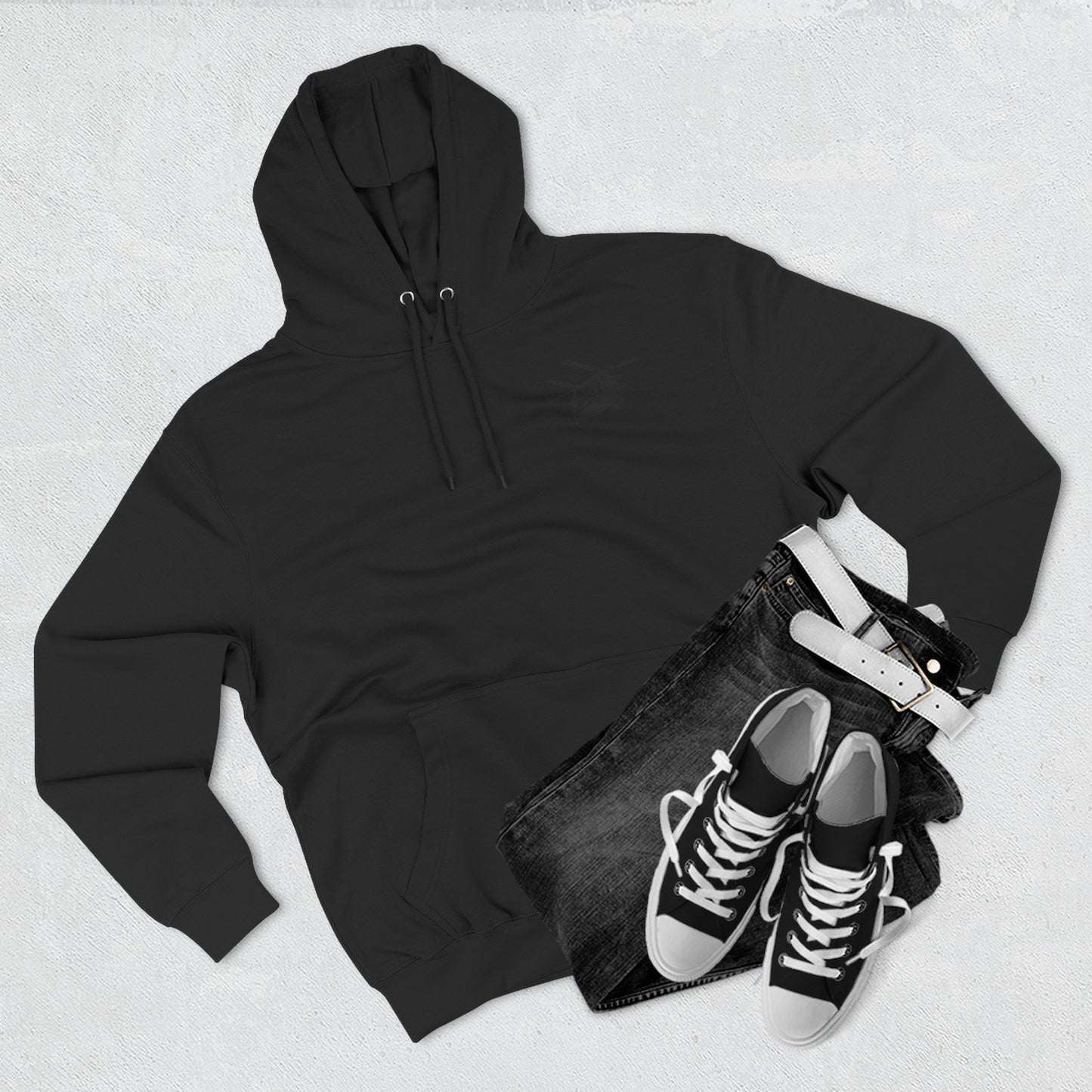Military Helicopter Hoodie — Tactical CH-47 Chinook Flag Design