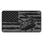 Chinook Military Helicopter Desk Mat — American Flag Chopper Mouse Pad