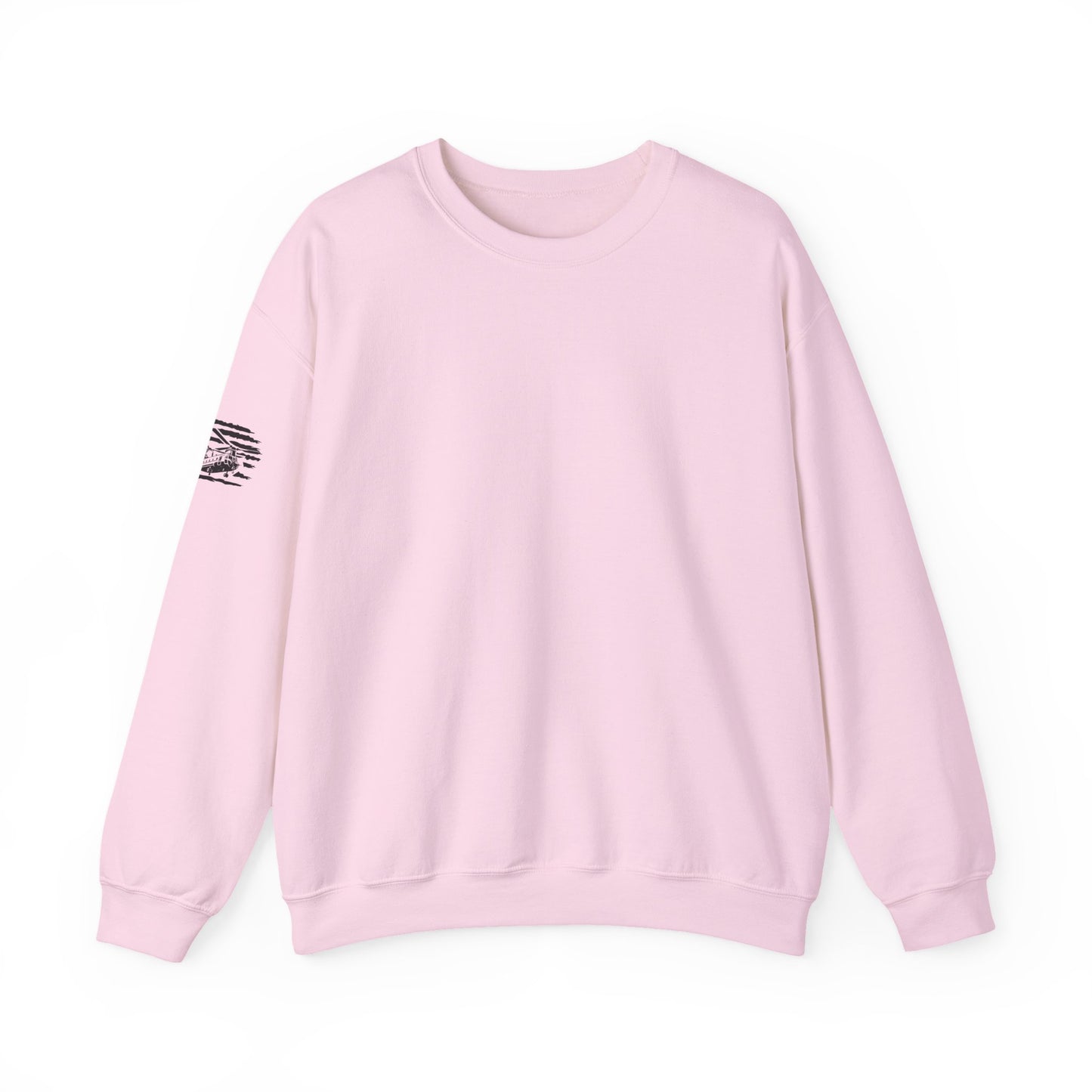 Chinook Helicopter American Flag Crewneck Sweatshirt – Chopper Design