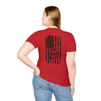 Classic White Blackhawk T-Shirt — Minimal Everyday Tee for Men & Women