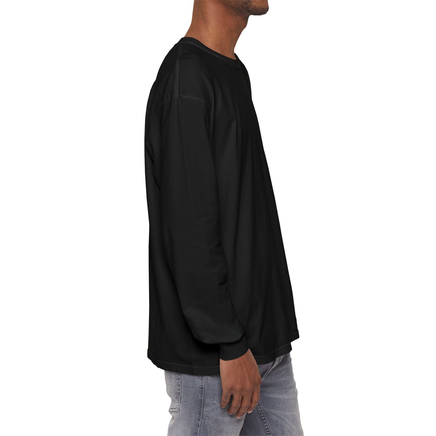 Chinook Helicopter American Flag Long Sleeve Tee