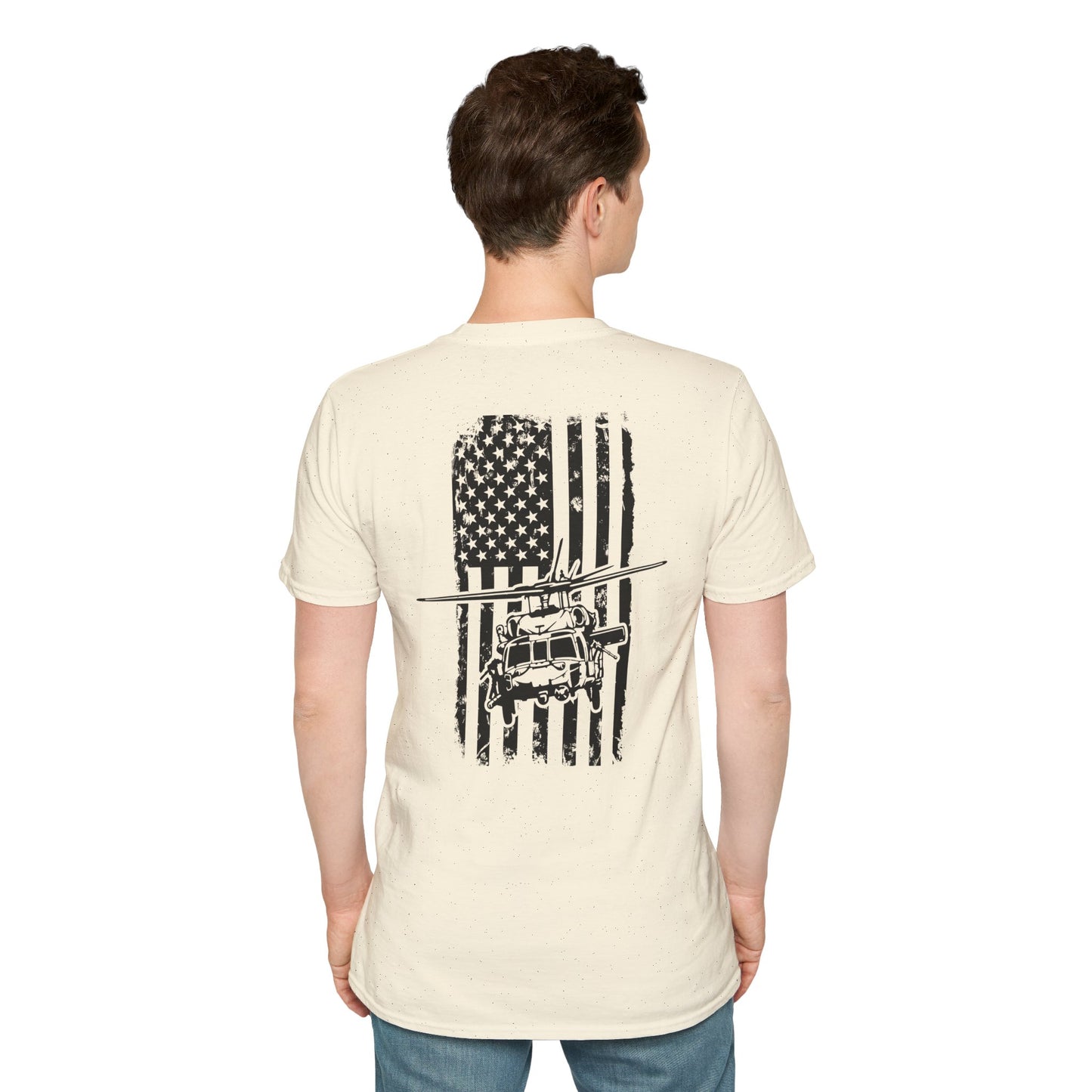 Classic White Blackhawk T-Shirt — Minimal Everyday Tee for Men & Women