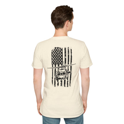 Classic White Blackhawk T-Shirt — Minimal Everyday Tee for Men & Women