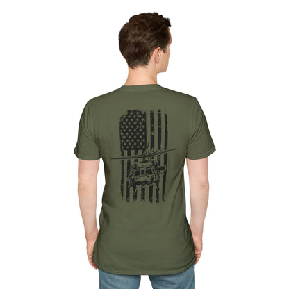Classic White Blackhawk T-Shirt — Minimal Everyday Tee for Men & Women