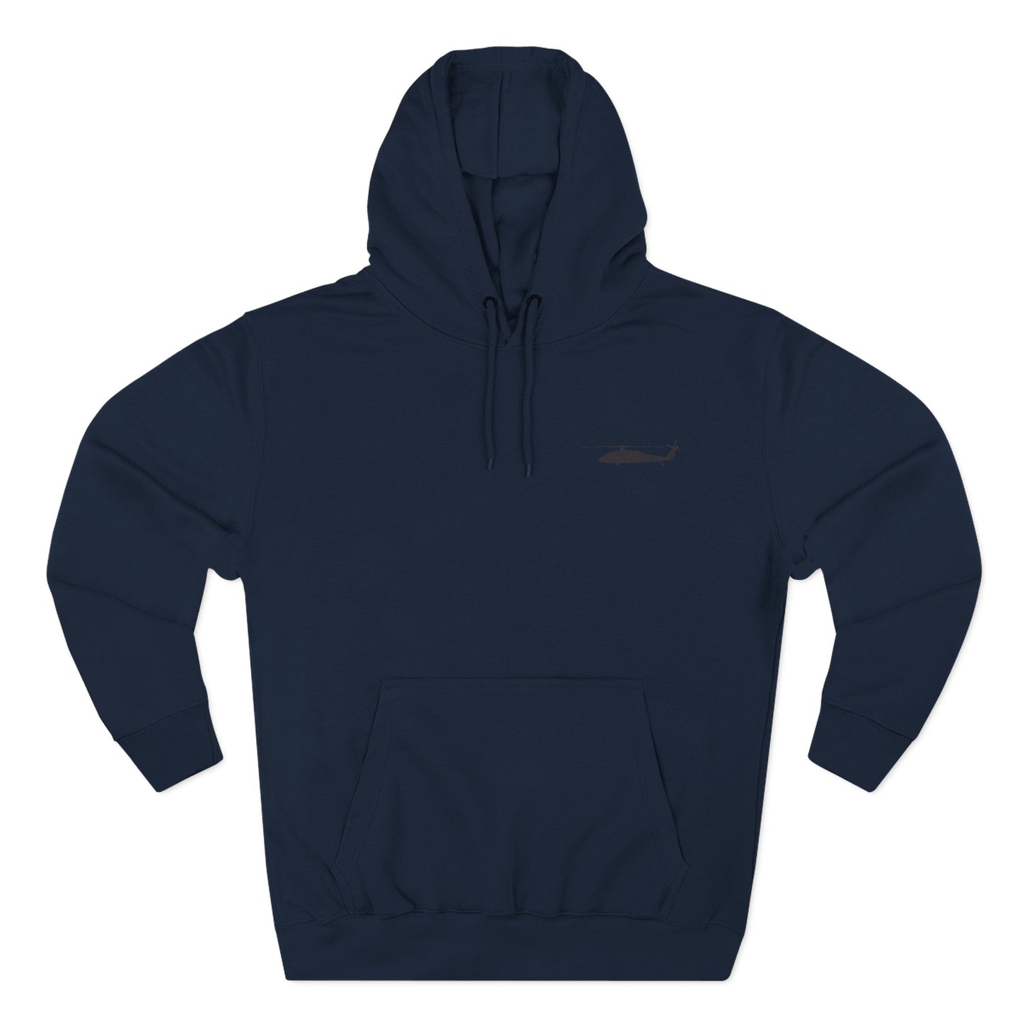 Helicopter Rescue Hoodie — Vintage American Flag Airlift Graphic