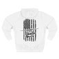 Helicopter Rescue Hoodie — Vintage American Flag Airlift Graphic