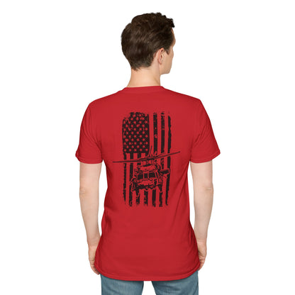 Classic White Blackhawk T-Shirt — Minimal Everyday Tee for Men & Women