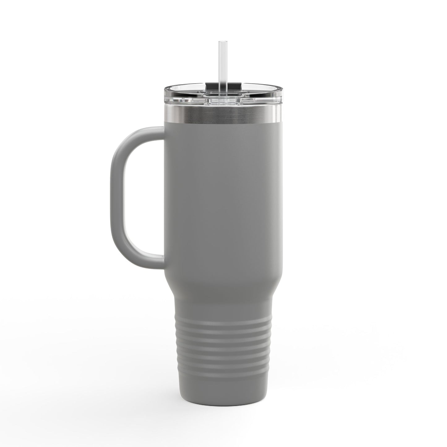 40oz Insulated Travel Mug — American Flag with Chinook Helicopter Graphic