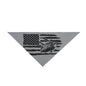 American Flag Chinook Helicopter Pet Bandana — Patriotic Dog & Cat Accessory