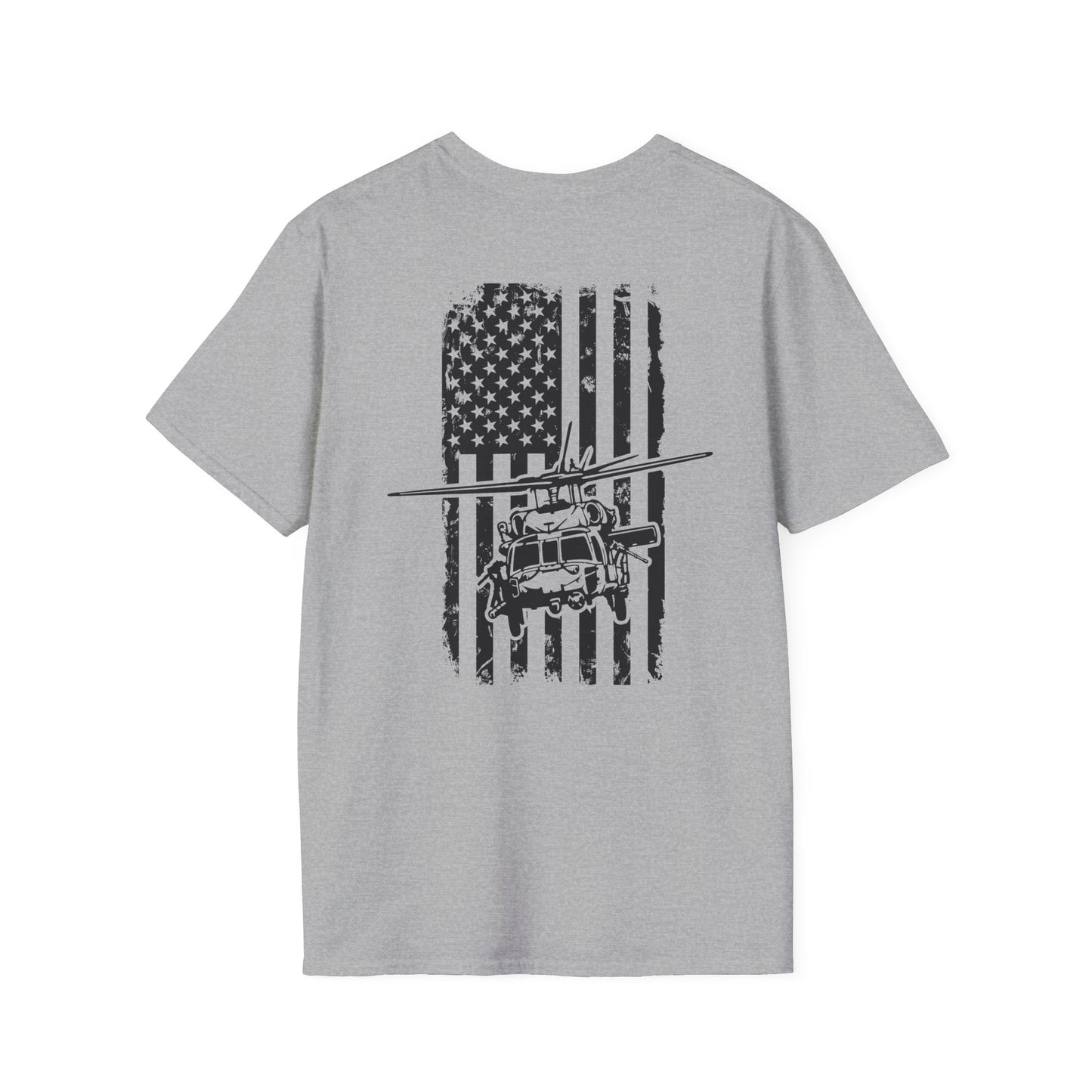 Classic White Blackhawk T-Shirt — Minimal Everyday Tee for Men & Women
