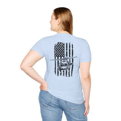 Classic White Blackhawk T-Shirt — Minimal Everyday Tee for Men & Women