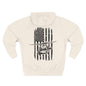 Helicopter Rescue Hoodie — Vintage American Flag Airlift Graphic