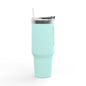 40oz Insulated Travel Mug — American Flag with Chinook Helicopter Graphic