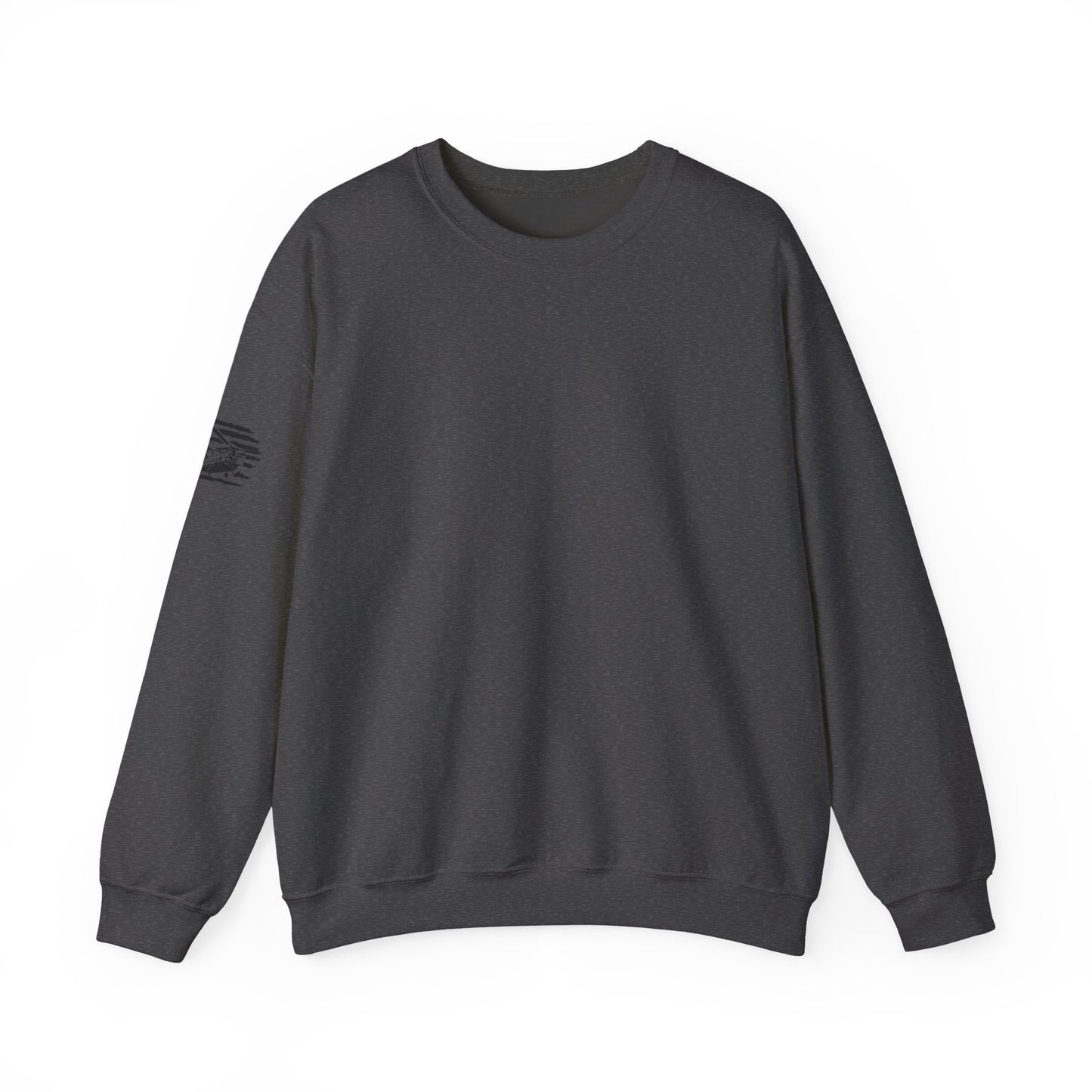 Chinook Helicopter American Flag Crewneck Sweatshirt – Chopper Design