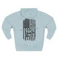 Helicopter Rescue Hoodie — Vintage American Flag Airlift Graphic