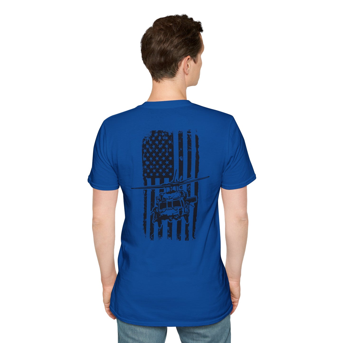 Classic White Blackhawk T-Shirt — Minimal Everyday Tee for Men & Women