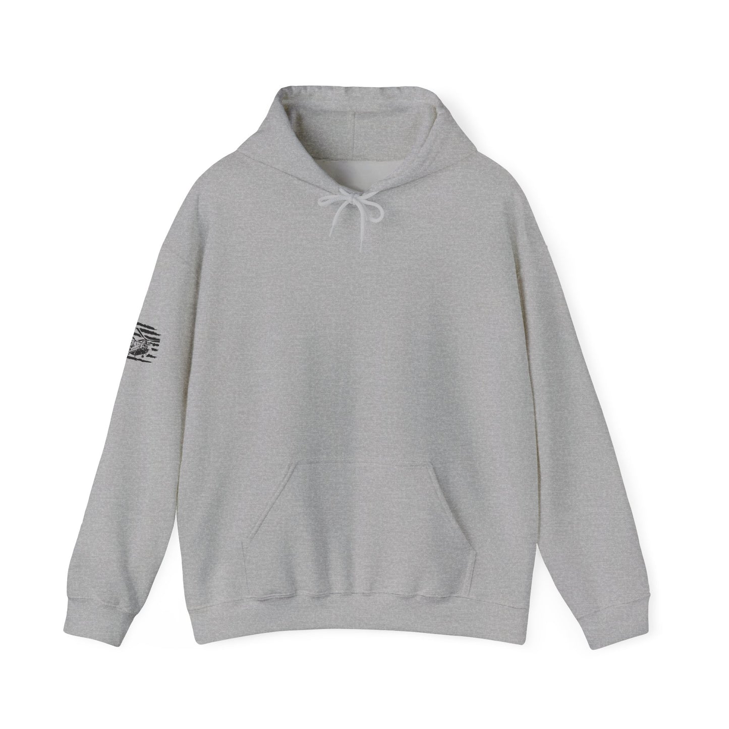 American Flag Chinook Helicopter Hoodie — Distressed USA Military Aviation Sweatshirt