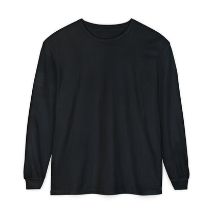 Chinook Helicopter American Flag Long Sleeve Tee