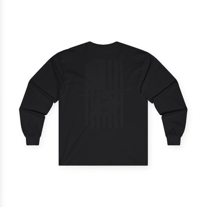 American Flag Blackhawk Long Sleeve Tee