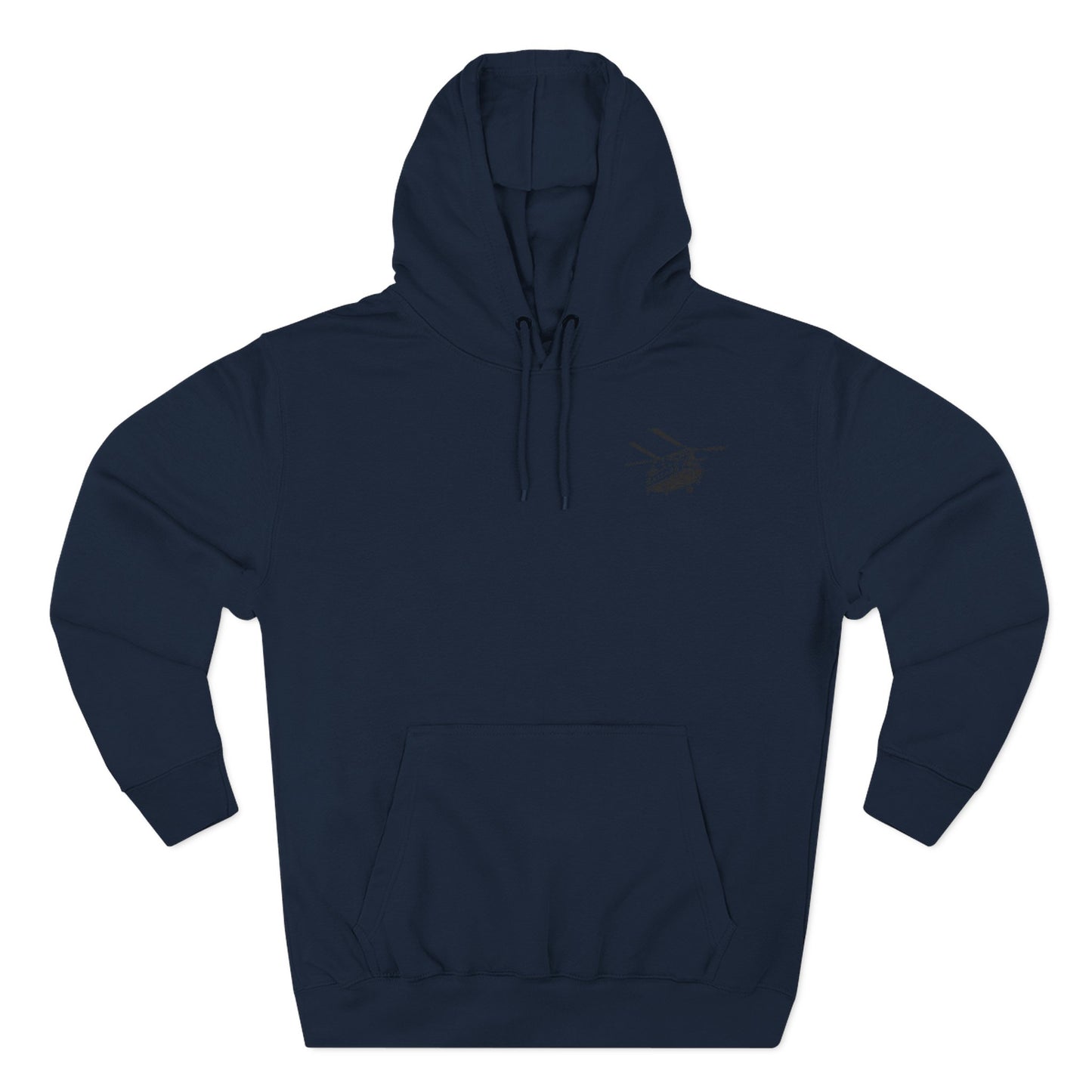 Military Helicopter Hoodie — Tactical CH-47 Chinook Flag Design