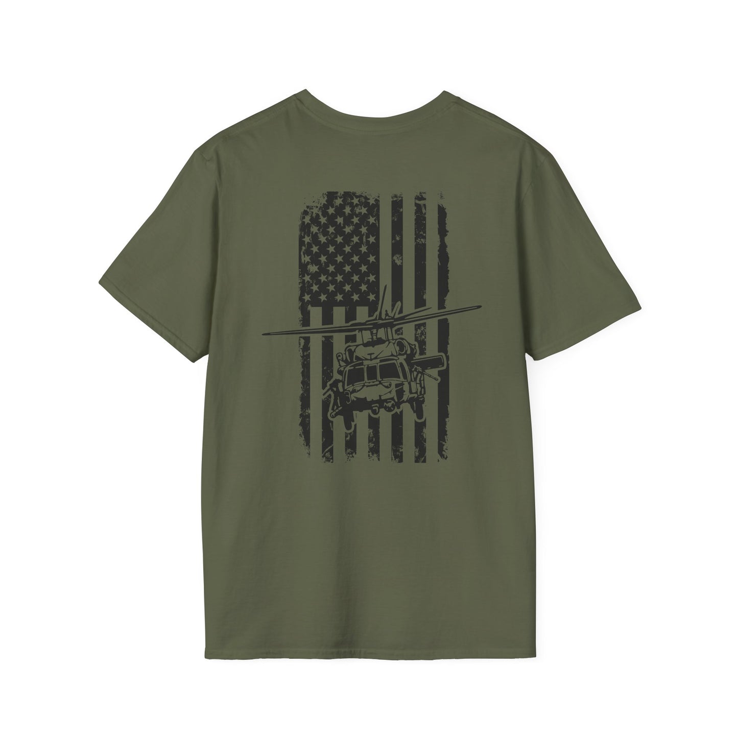 Classic White Blackhawk T-Shirt — Minimal Everyday Tee for Men & Women