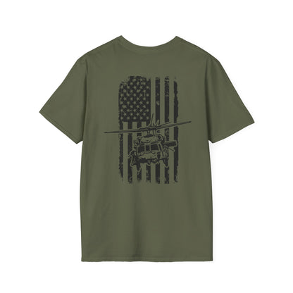 Classic White Blackhawk T-Shirt — Minimal Everyday Tee for Men & Women