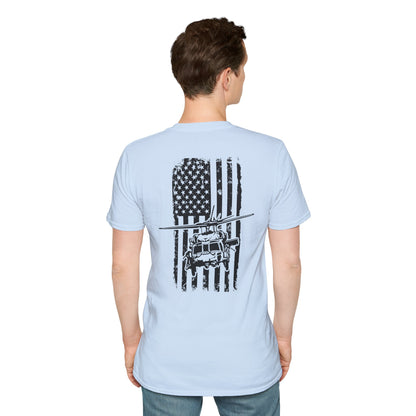 Classic White Blackhawk T-Shirt — Minimal Everyday Tee for Men & Women