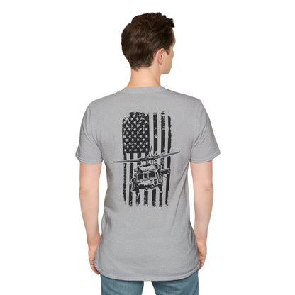 Classic White Blackhawk T-Shirt — Minimal Everyday Tee for Men & Women