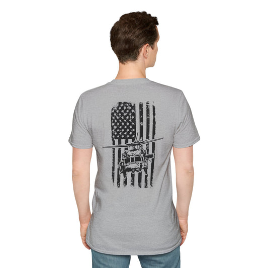 Classic White Blackhawk T-Shirt — Minimal Everyday Tee for Men & Women