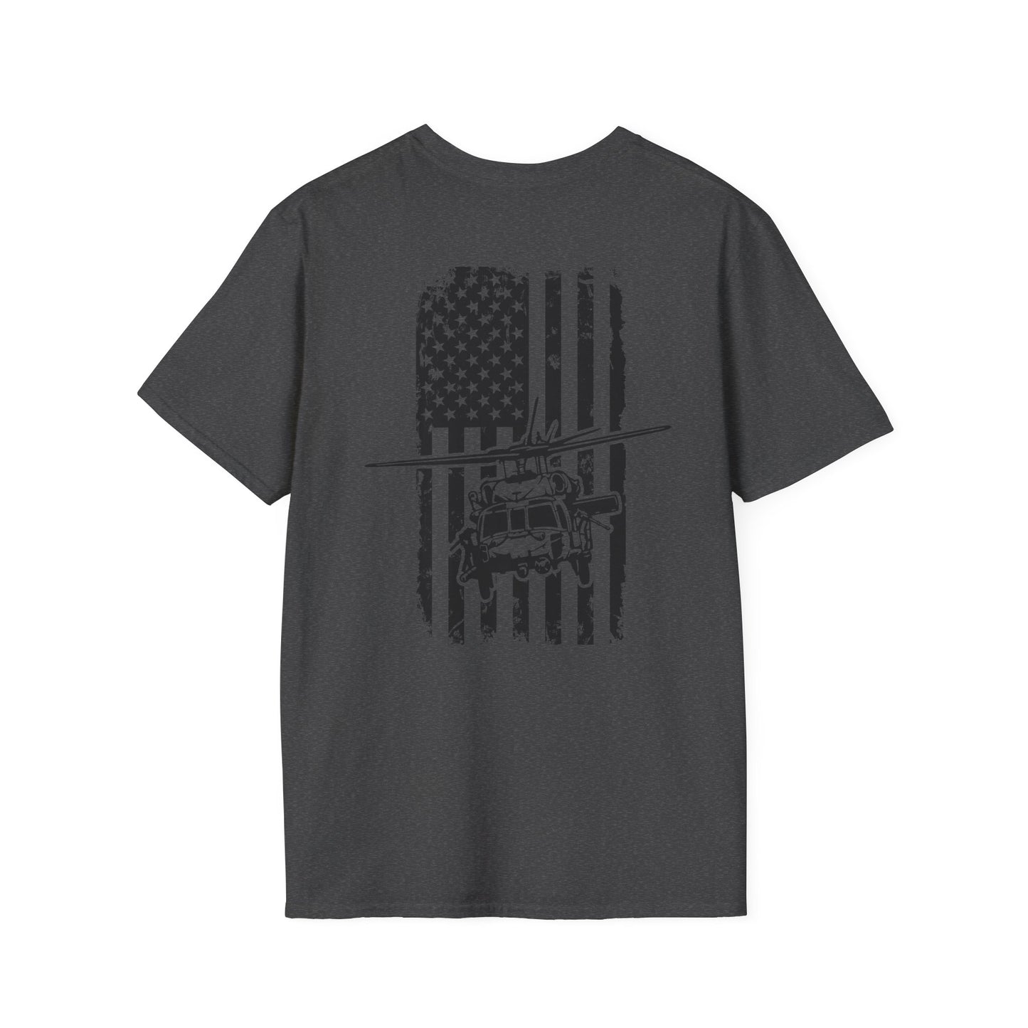 Classic White Blackhawk T-Shirt — Minimal Everyday Tee for Men & Women