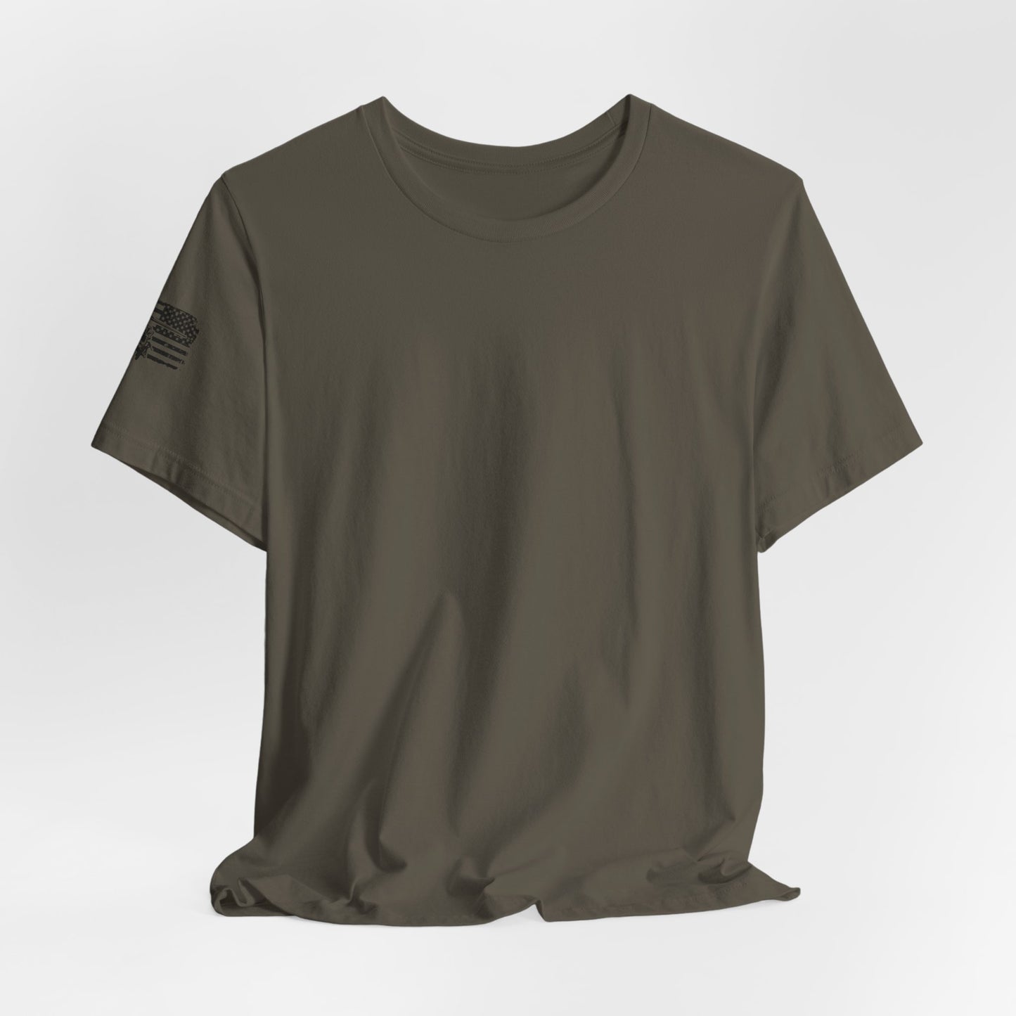 Chinook Helicopter American Flag Tee — Military Aviation Graphic T-Shirt