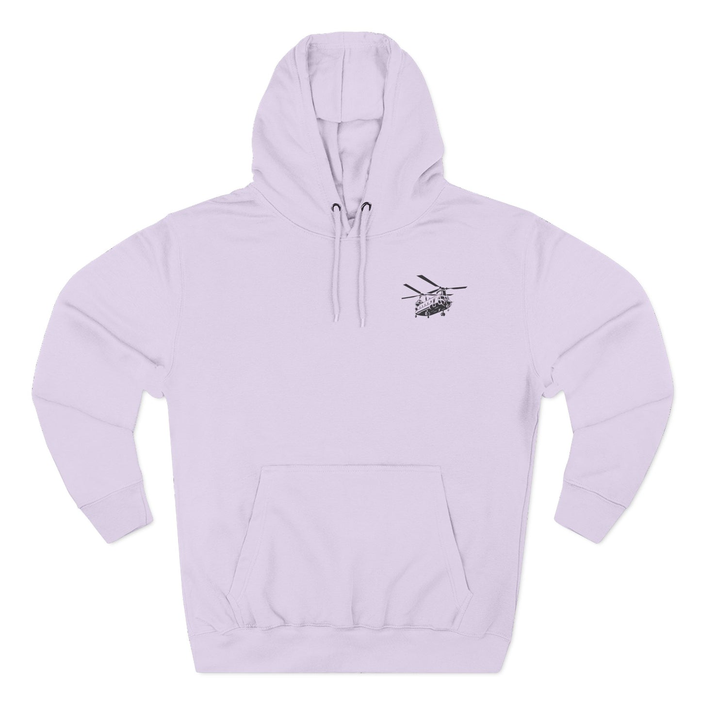 Military Helicopter Hoodie — Tactical CH-47 Chinook Flag Design